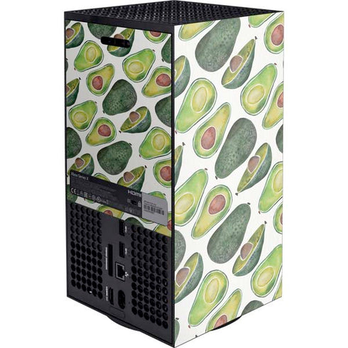Avocados by Cat Coq XBox Series X Digital Edition Console Skin